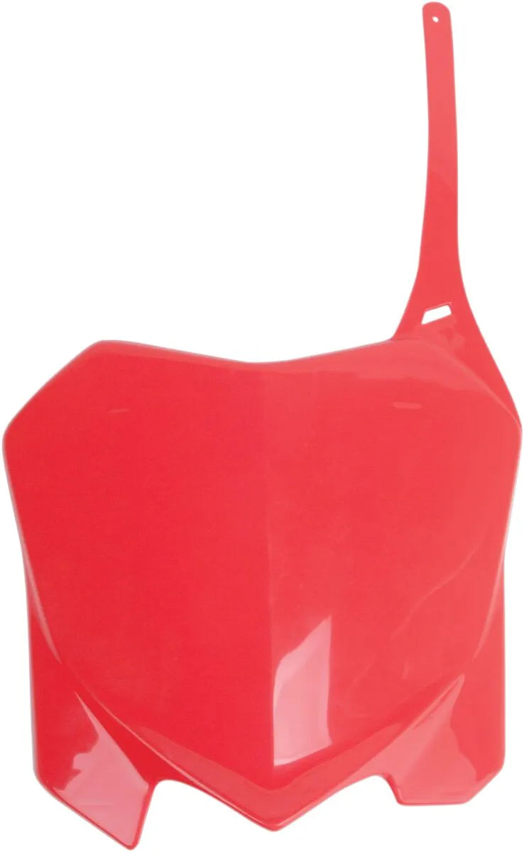 Ufo Replacement Front Number Plate Red