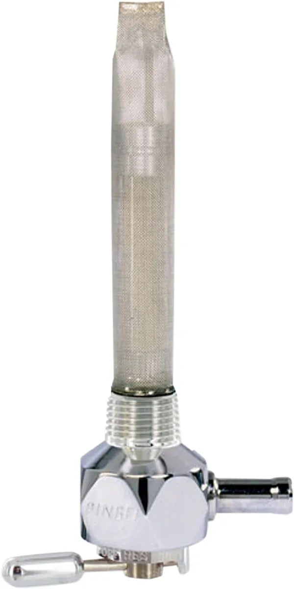 Pingel Power-Flo Fuel Valve 3/8" NPT Diamond Chrome Backward