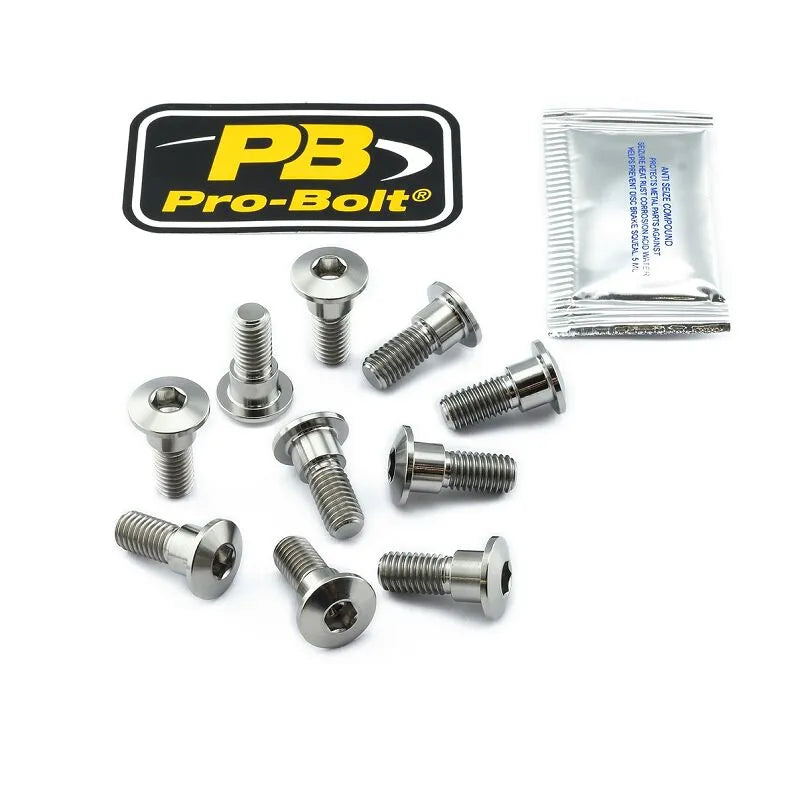 Pro Bolt Tytanowy Zestaw Śrub Mocujących Rotor Hamulcowy