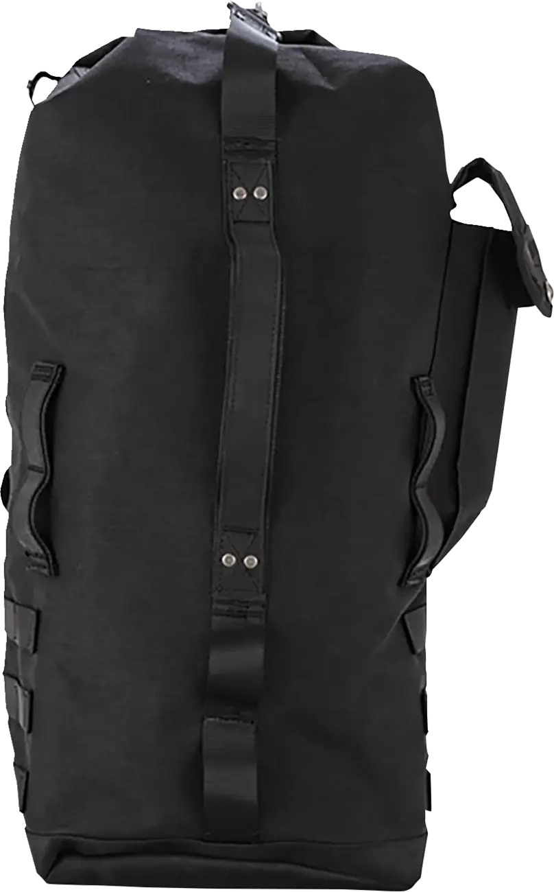 Burly Brand Voyager Sissy Bar Backpack Black