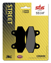 Sbs Hf Street Ceramiczne Organiczne Klocki Hamulcowe - Przód