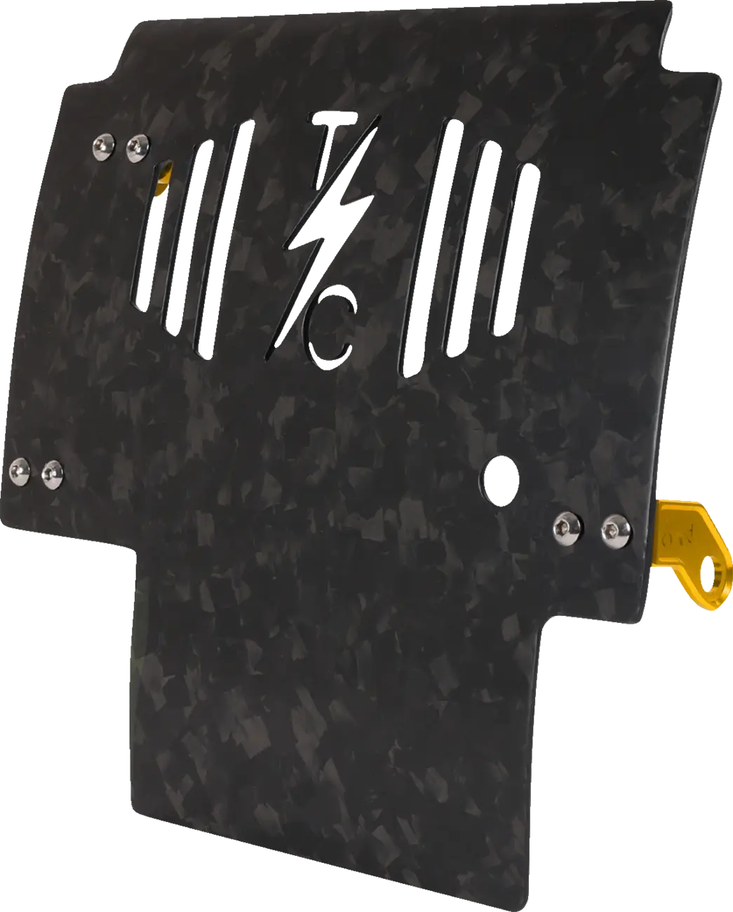 THRASHIN SUPPLY CO. Forged Carbon Fiber Skid Plate