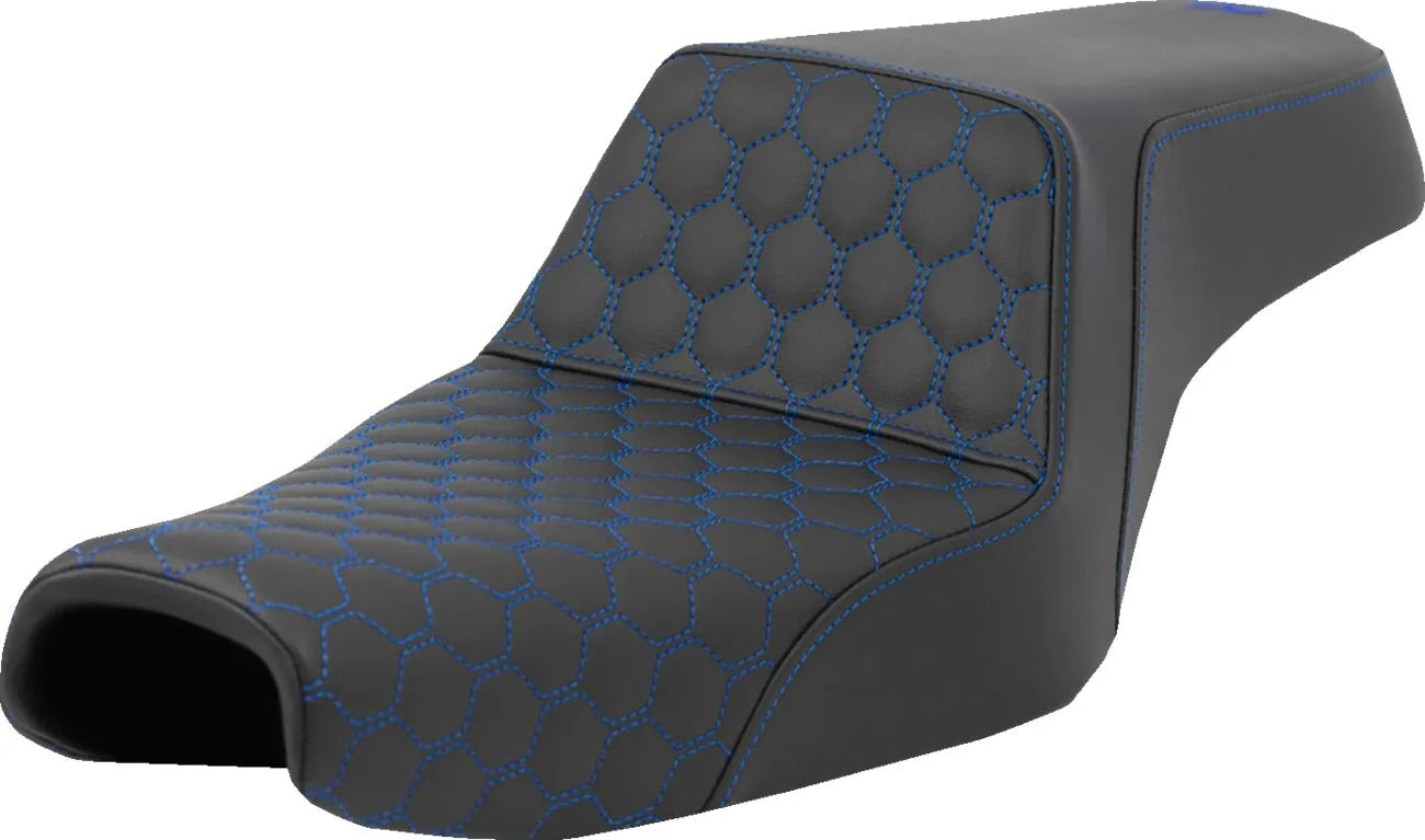 Saddlemen Honeycomb Step-up Seat - For Harley Davidson