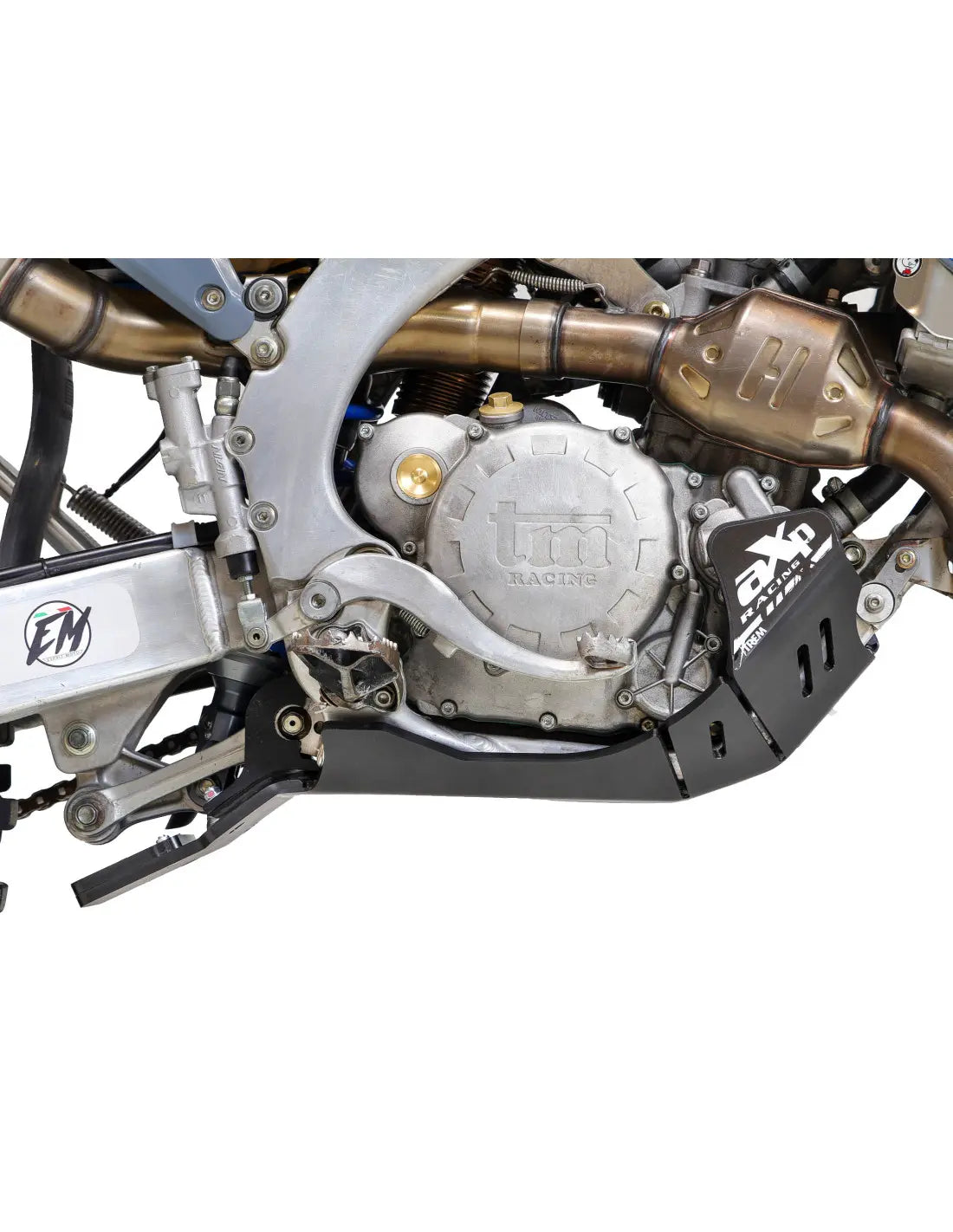 Axp Racing Xtrem Skid Plate Black 8mm for TM Racing