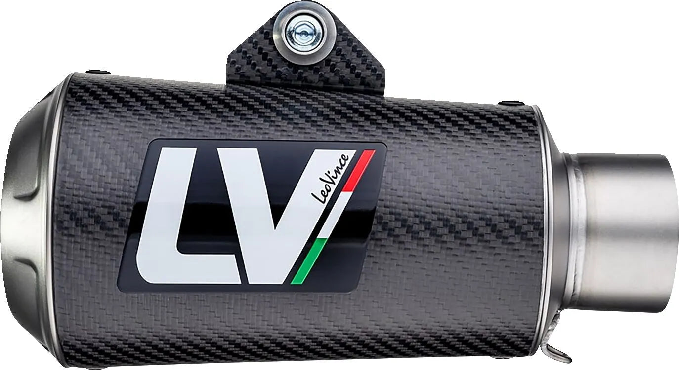 Leovince LV-10 Carbon Fiber Tłumik Slip-on - Homologacja Drogowa ECE