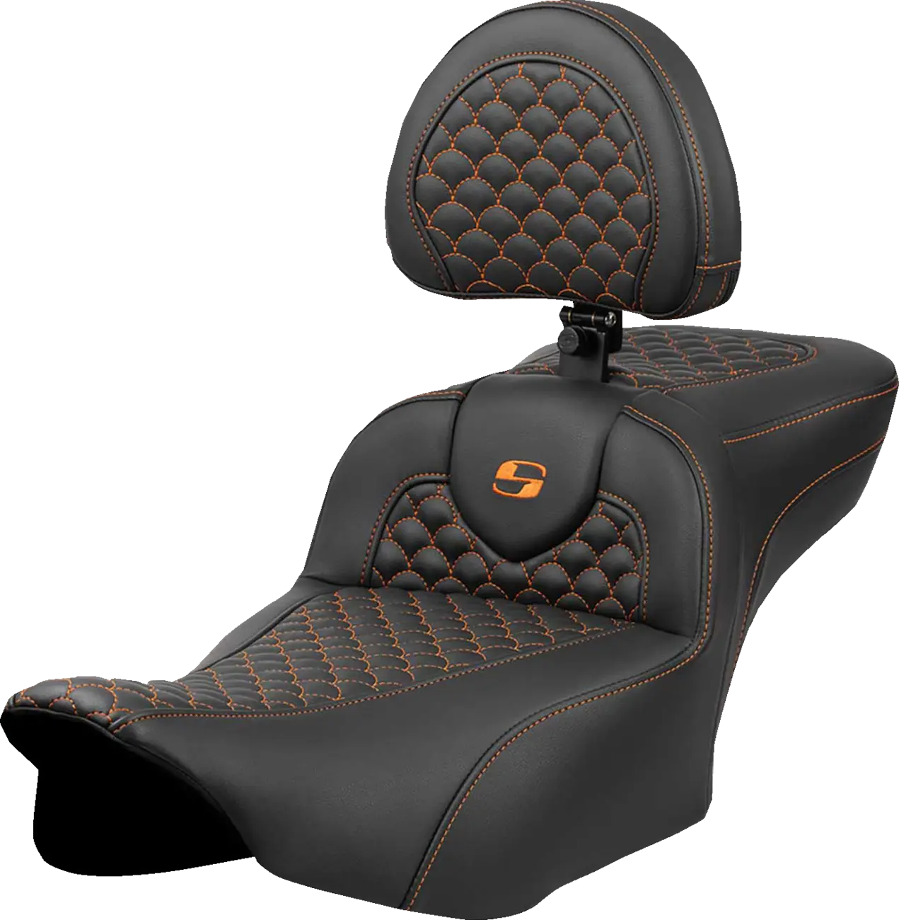 Saddlemen Roadsofa™ Seat - Dragon Stitch - For Harley Davidson