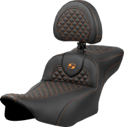 Saddlemen Roadsofa™ Seat - Dragon Stitch - For Harley Davidson