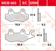 Trw Srm Series Spiekane Klocki Hamulcowe Do Skuterów - Przód & Tył