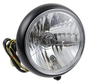 Cult-Werk Bottom Mount 7" Black Headlight – Electric & Light