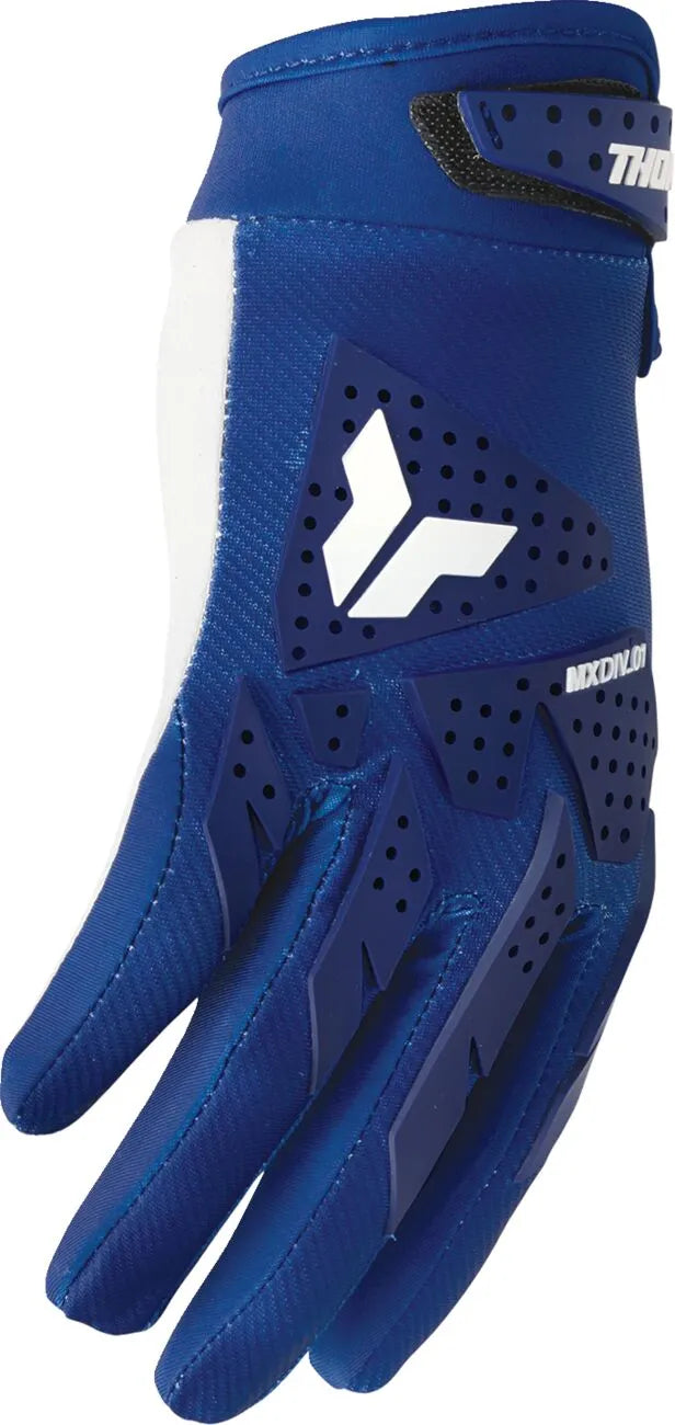 Thor Launchmode Xp Gloves - Navy/White