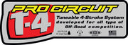Naklejka na wydech Pro Circuit
