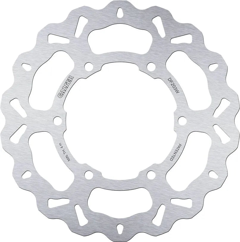 Galfer Wave Brake Rotor For Motorcycles - Front