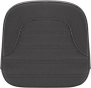 Saddlemen Sissy Bar Pad - Black Roll & Pleat