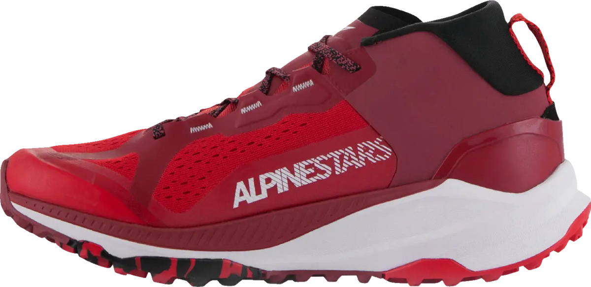 Alpinestars Meta XR V2 Shoes Brown Dark Red White