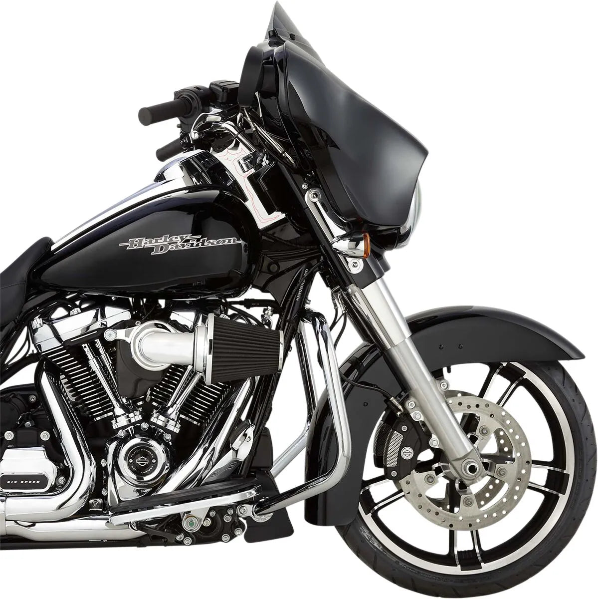 Arlen Ness Monster Sucker Chrome Air Cleaner Kit for HD 2017-2024