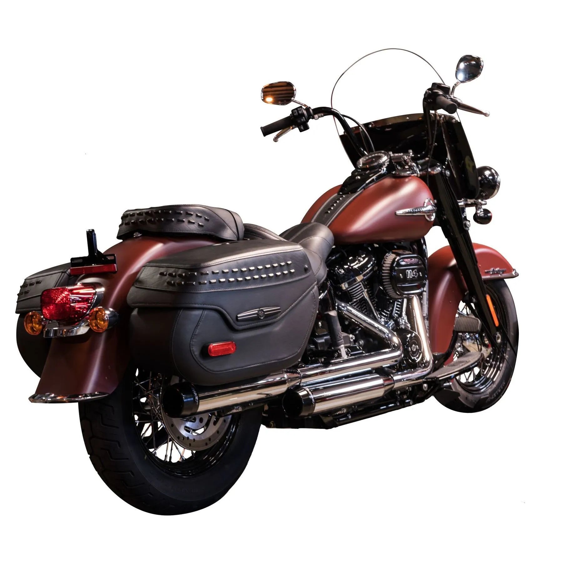 Rinehart Racing 3.5" Tłumiki Slip-On do Softaili