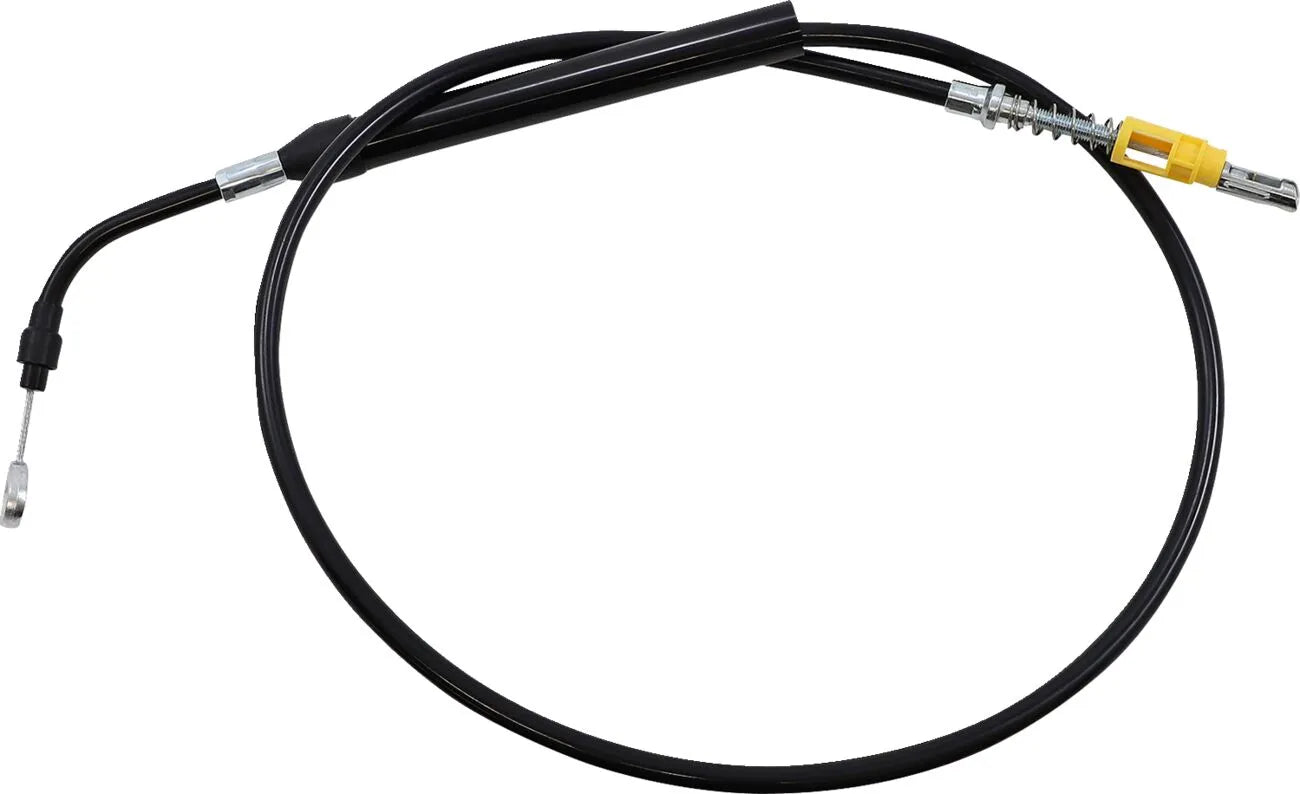 La Choppers Black Vinyl Braided Clutch Cable for Ape Hangers