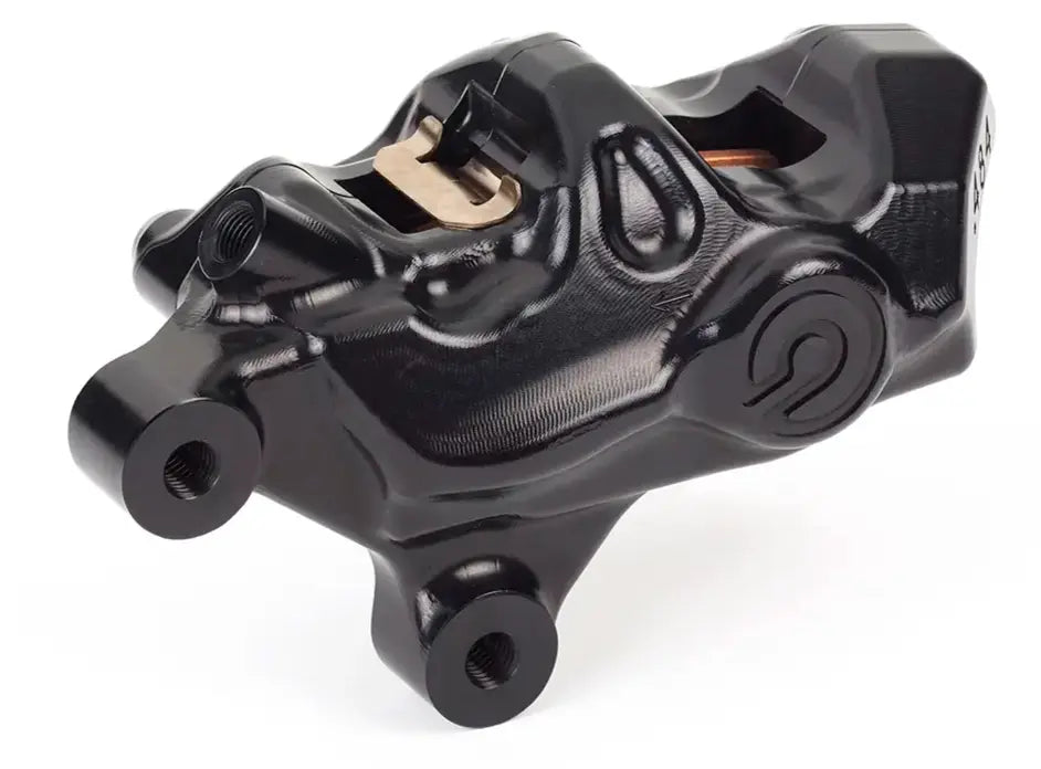 Brembo 484 Logonero Czarny Przedni Lewy Zacisk Hamulcowy