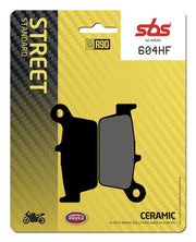 Sbs Hf Street Ceramiczne Organiczne Klocki Hamulcowe - Tył