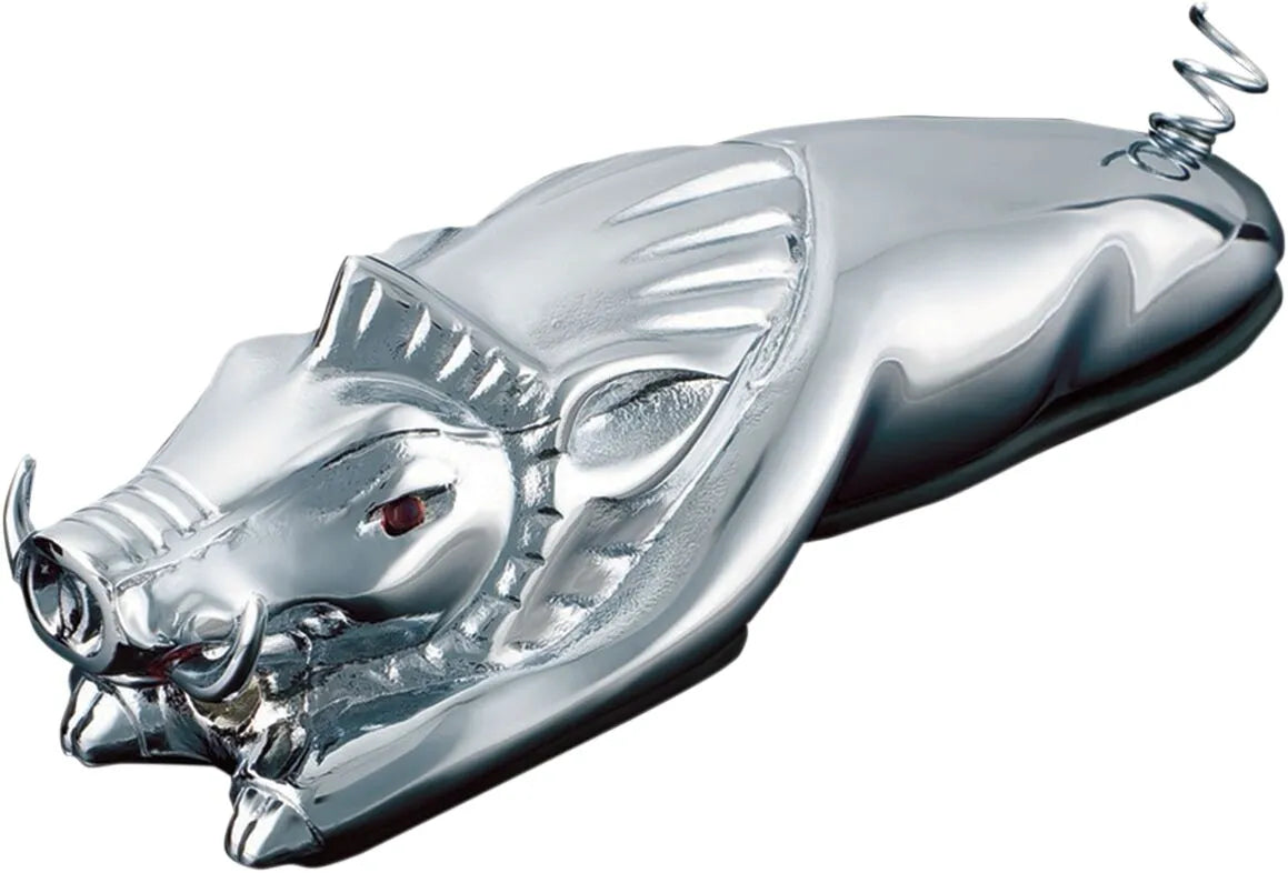Kuryakyn Wild Boar Chrome Fender Ornament