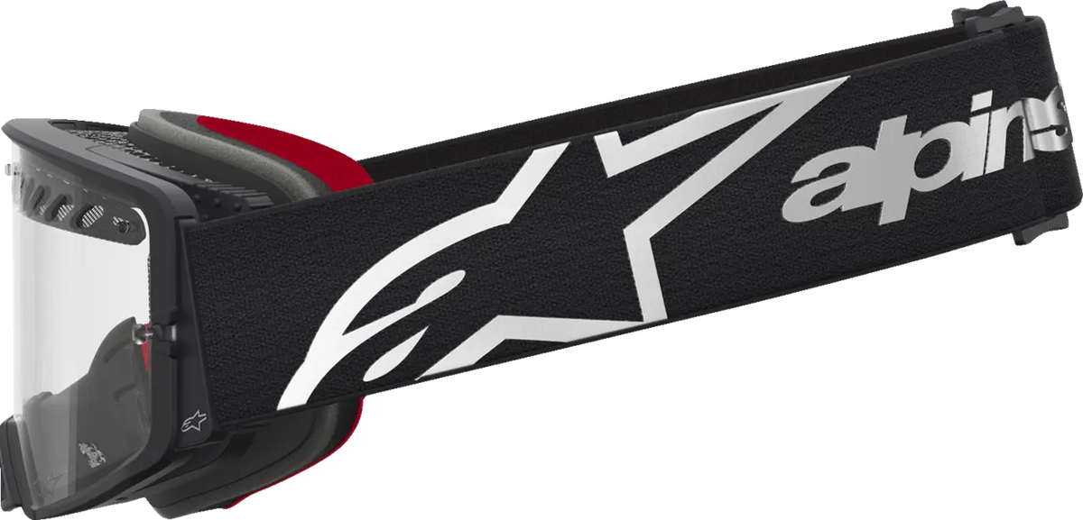 Alpinestars Supertech Dura Air Fluid Goggles Black/Silver/Clear