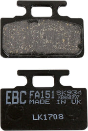 Ebc Organic Base Fa Klocki Hamulcowe - Tył