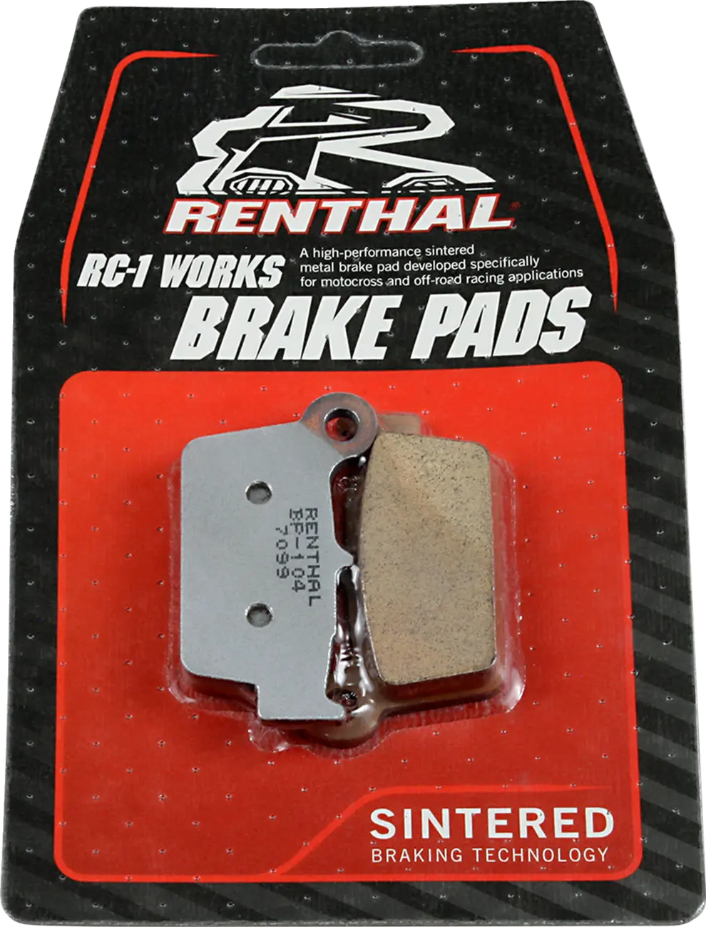 Renthal Rc-1 Works Brake Pads For Motocross - Rear