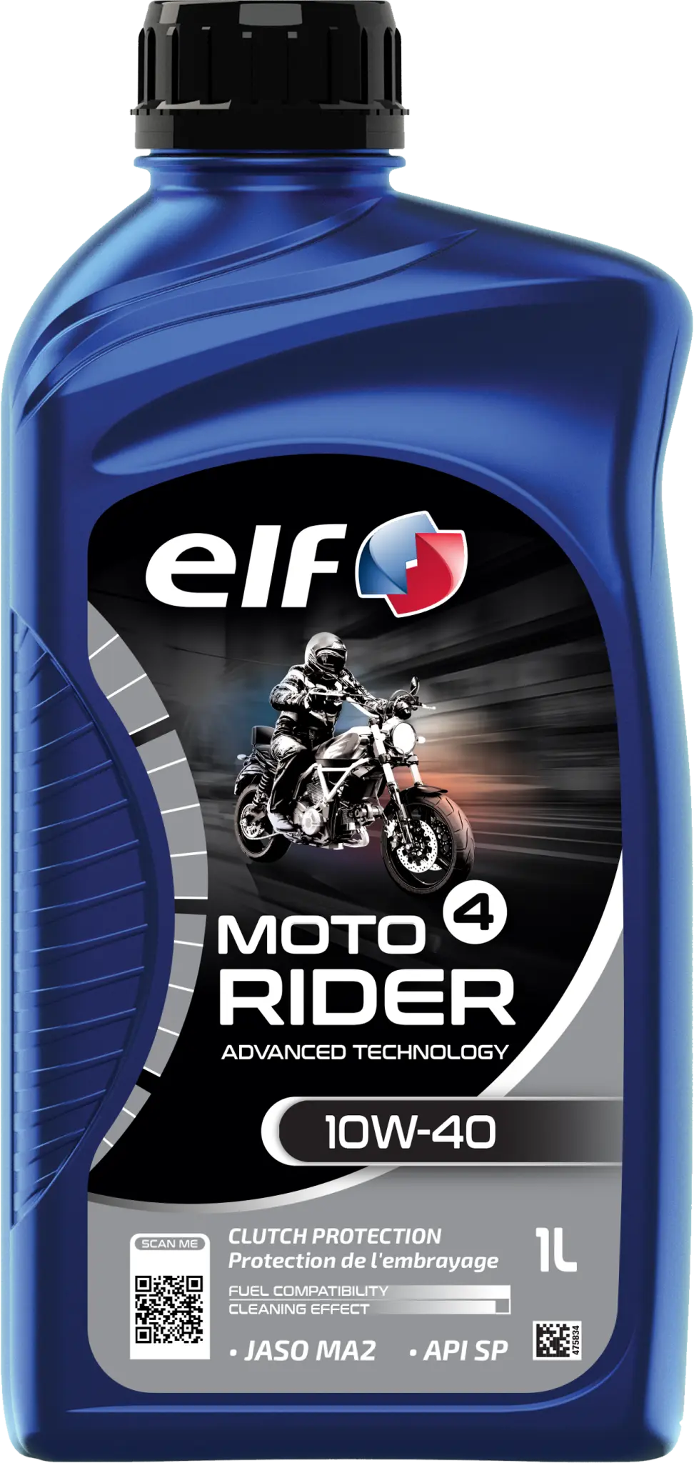 ELF Moto 4 Rider ADV TECH 10W-40 Engine Oil 1L