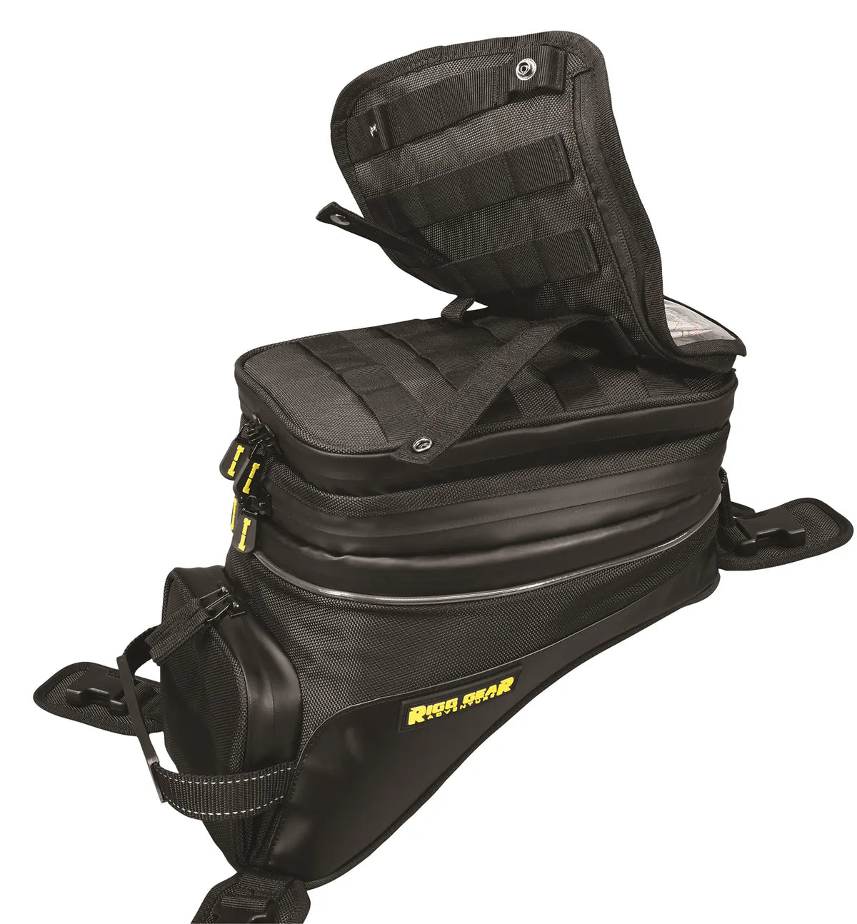 Nelson Rigg Trails End Grand Adventure Map Panel Black 7.5" W x