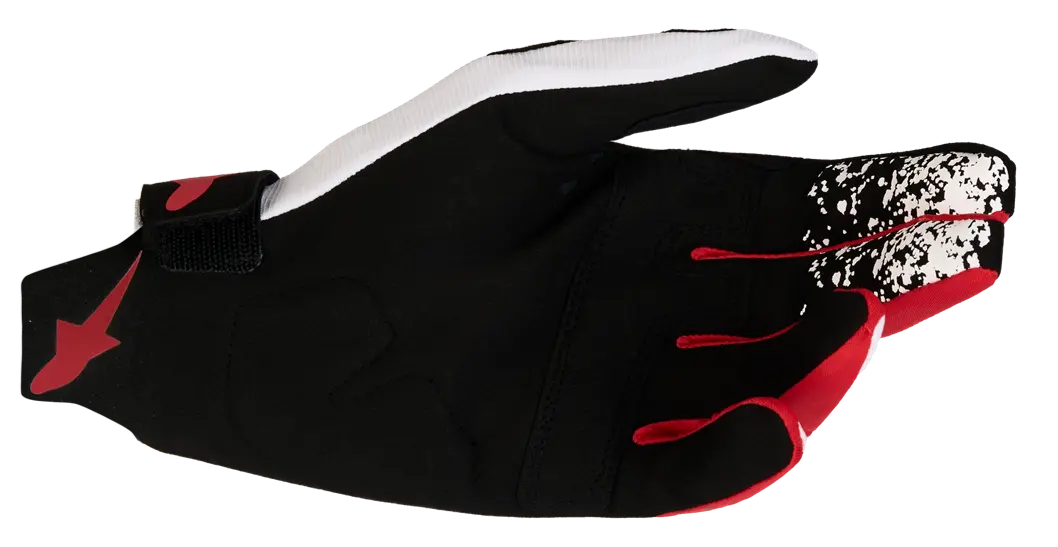 Alpinestars Techstar Gloves Black White Red