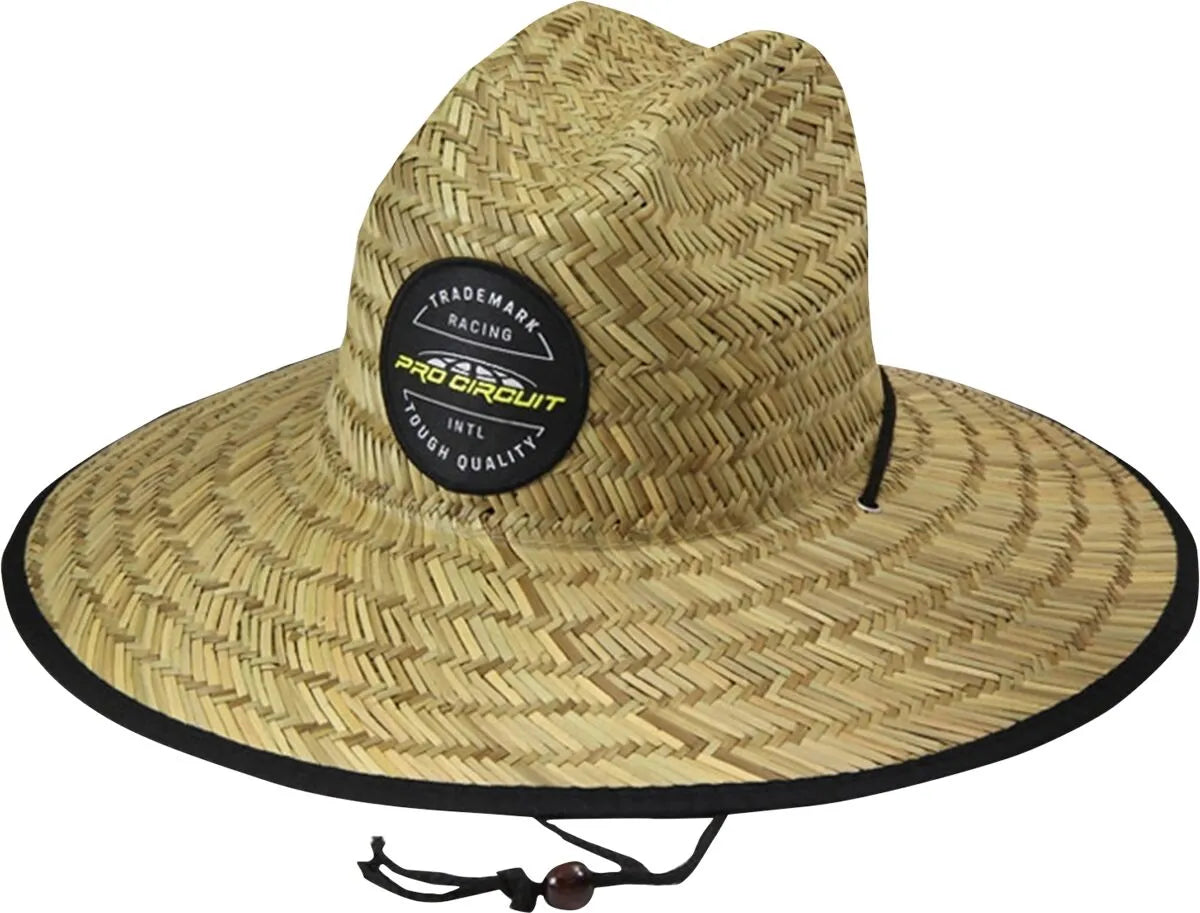 Pro Circuit Adjustable Straw Hat