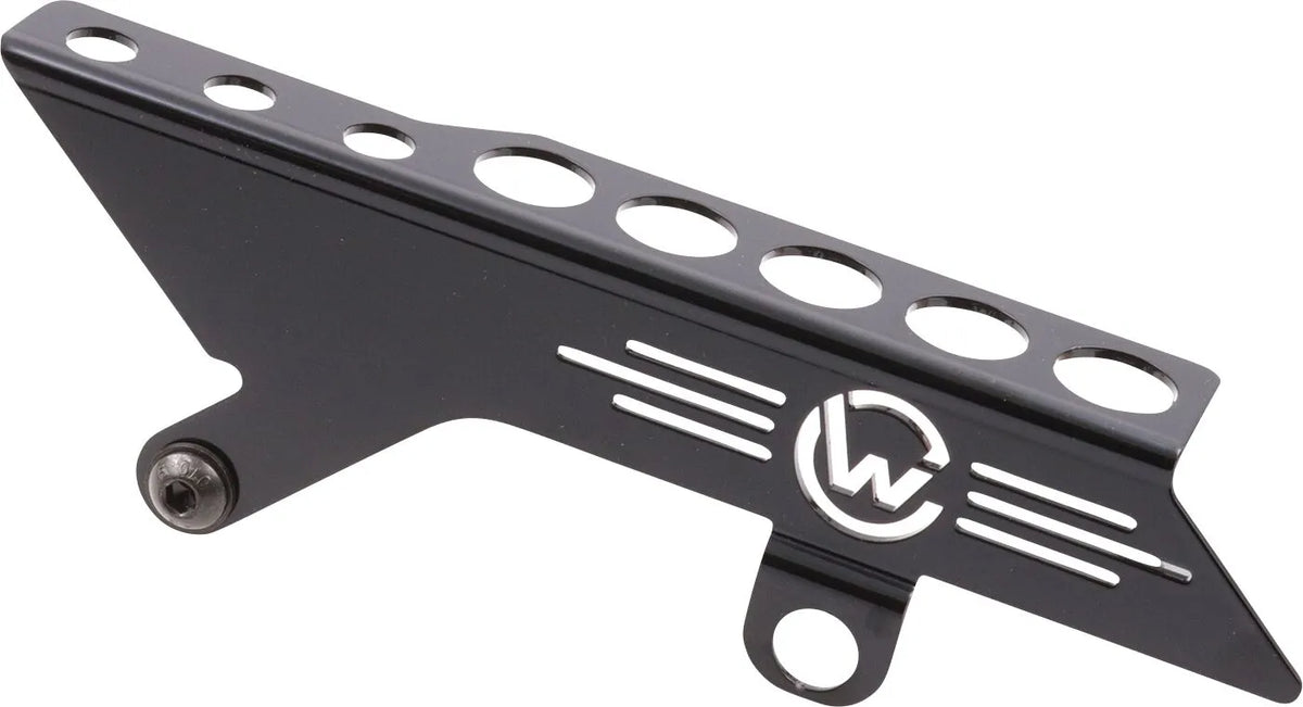 Cult Werk Belt Guard Black Powder Coated for Harley Davidson