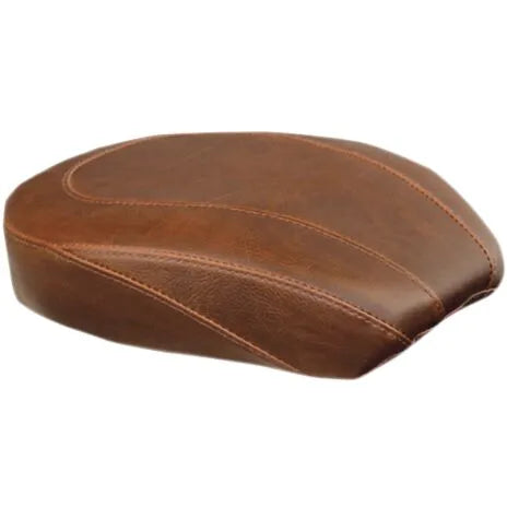 Rear Mustang Wide Tripper Seat - Brown - For Harley Davidson