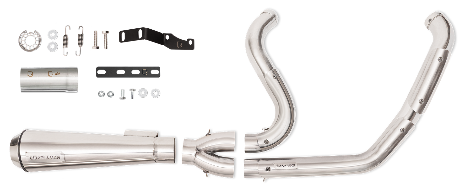 Black Duck 2-INTO-1 for Milwaukee Eight Touring – Exhaust