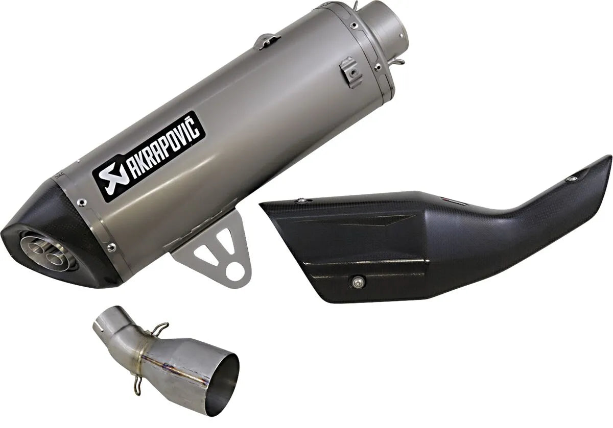 Akrapovic Tytanowa Końcówka Układu Wydechowego Slip-on Do Skutera - Homologacja ECE