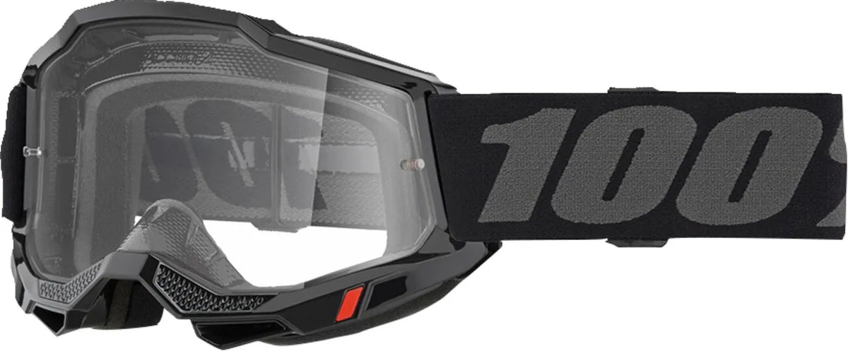 100% Accuri 2 Goggles Black Clear