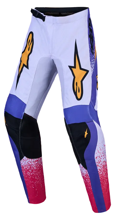 Alpinestars Fluid Drag Pants Lilac/Blue/Gold