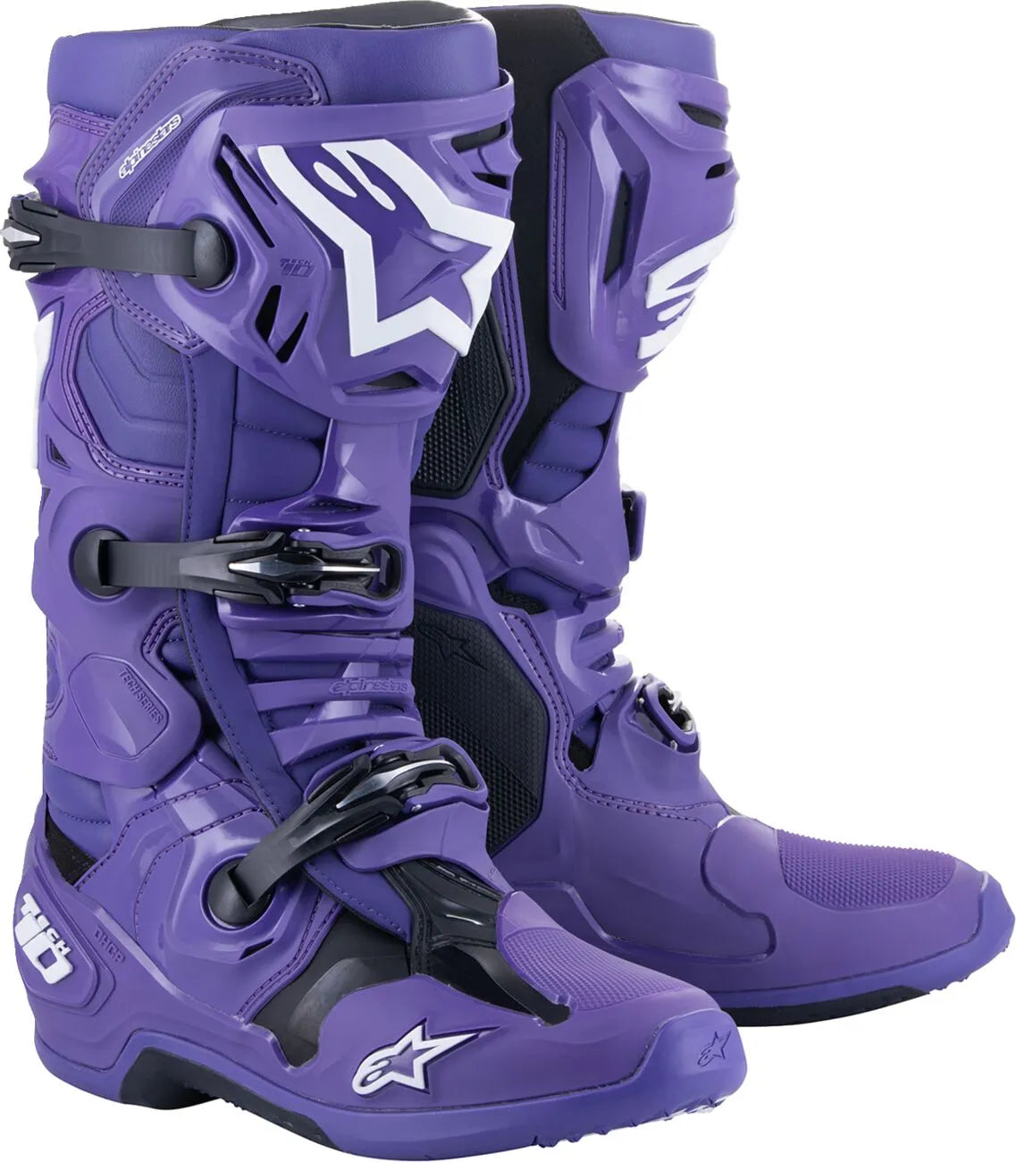 Alpinestars Tech 10 Boots Purple/Black