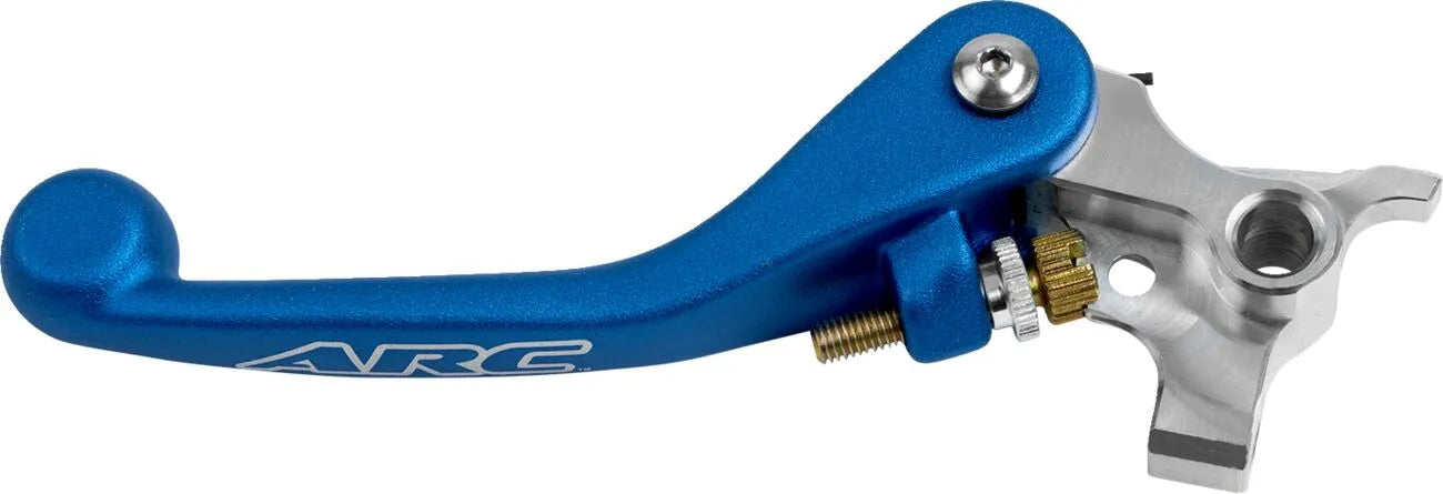 Arc Forged Clutch Lever - Blue Polished Aluminum