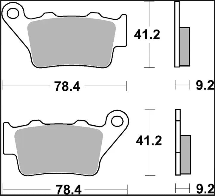 Brembo Xs Sintered Brake Pads For Maxiscooters