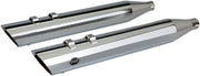 S&S Cycle Slash Cut Slip-on Tłumiki - Chrom