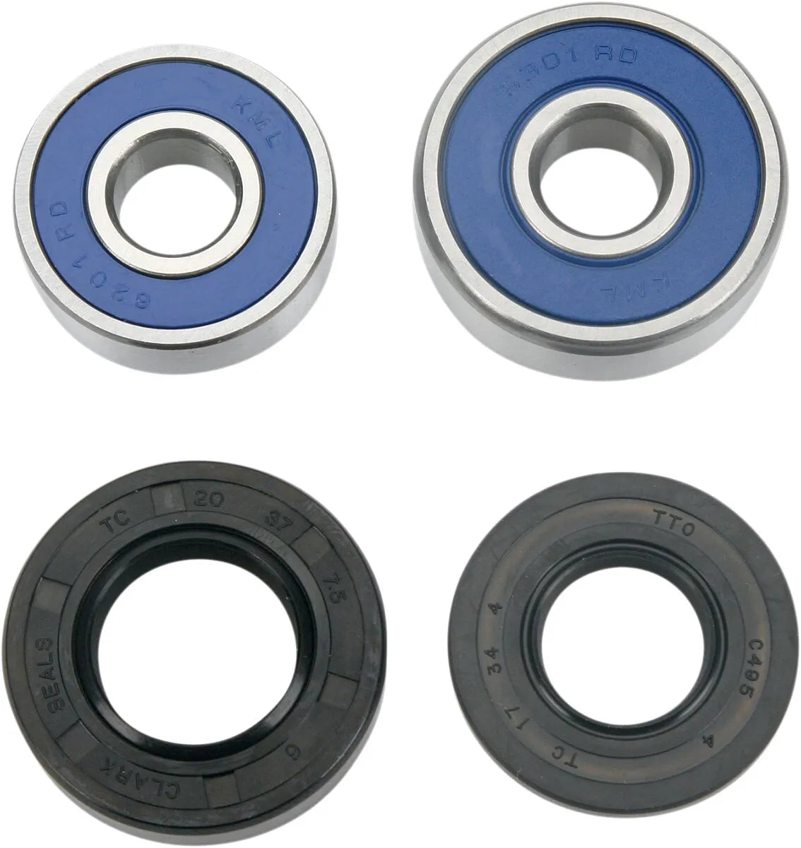 Moose Offroad Hard-Parts Wheel Bearing Kit for Rear MX1 Hubs
