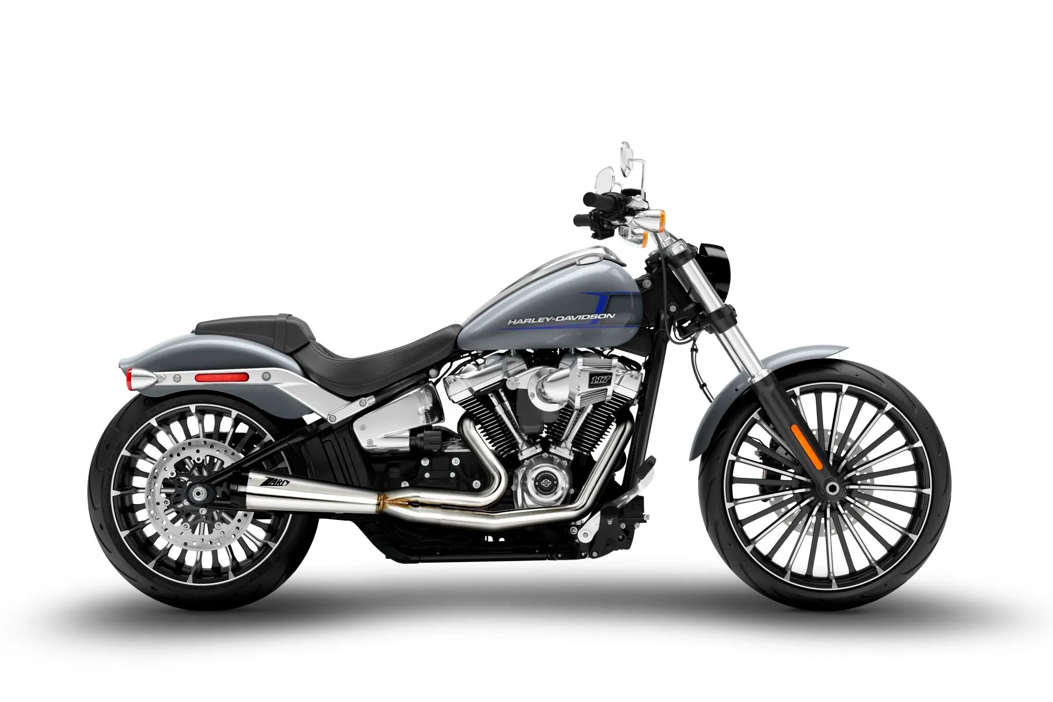 Zard Pełny Układ Wydechowy 2:1 Do H-D Softails (Polerowany) - ECE Homologacja Drogowa