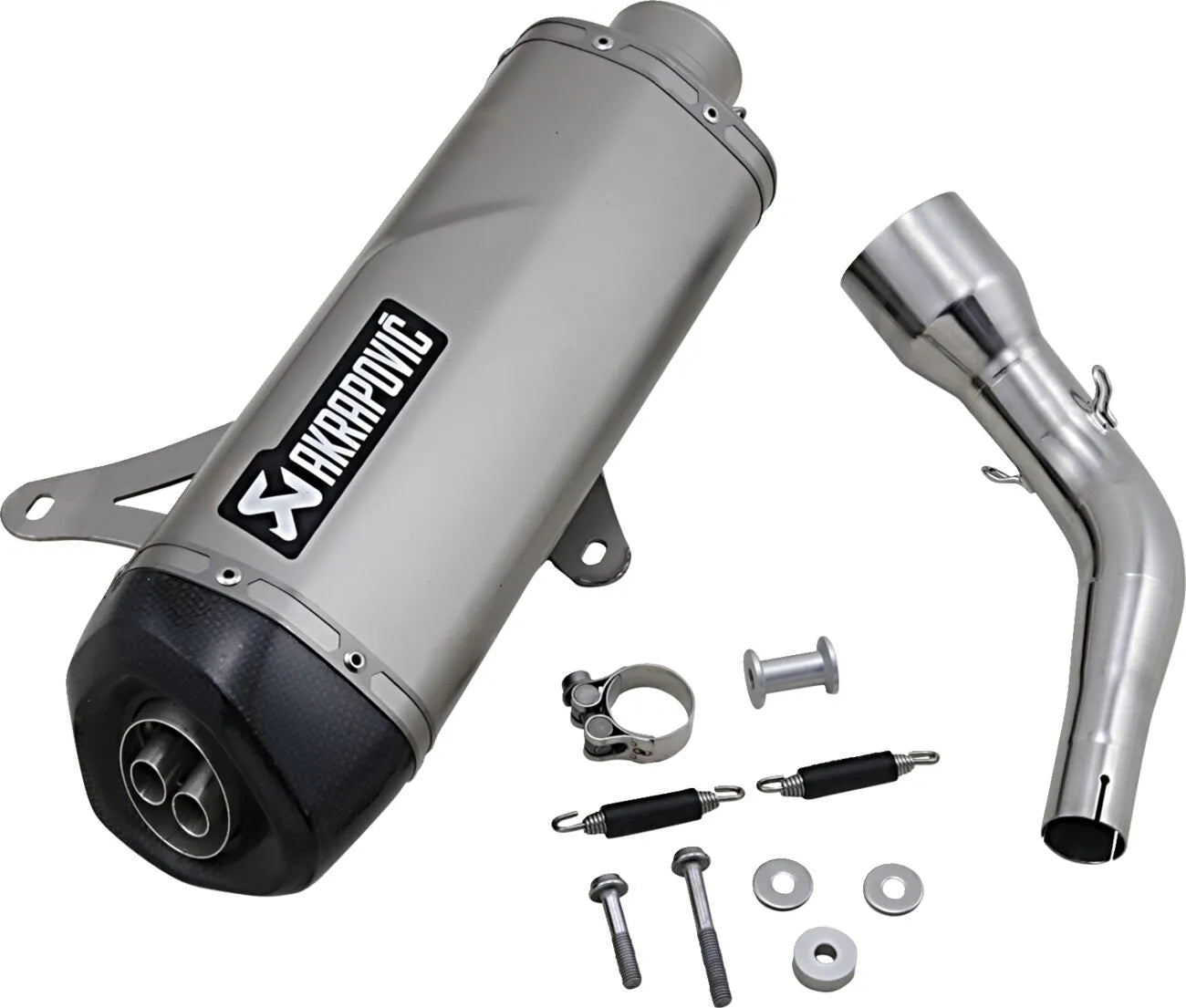 Akrapovic Tłumik Slip-on Ze Stali Nierdzewnej Do Skuterów - Homologacja Drogowa ECE