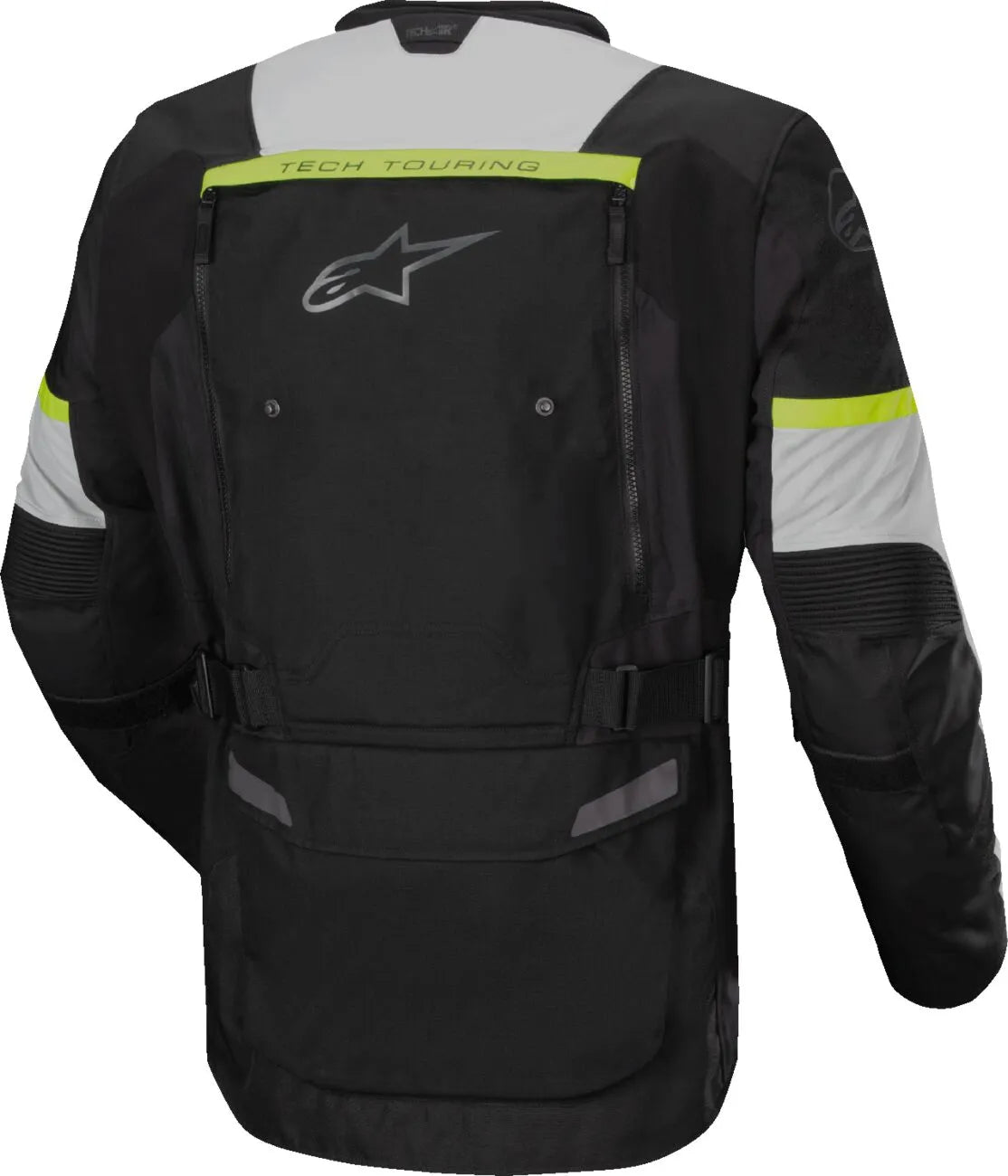 Alpinestars Bogota Pro Drystar Jacket Black Ice Gray Yellow Fluo
