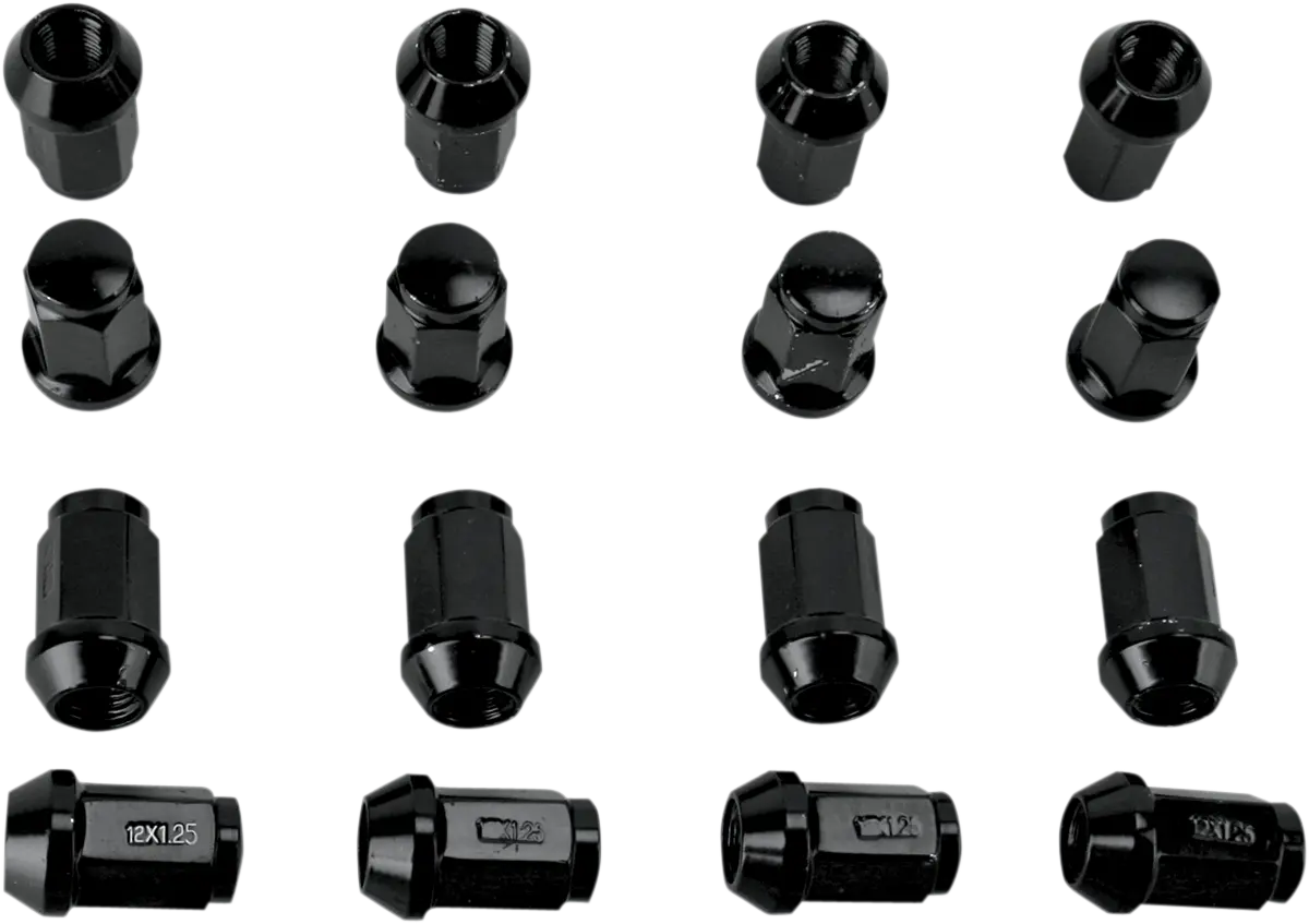Dwt Douglas Wheel 12mm Black Lug Nuts 16 Pack for Segway CF Moto