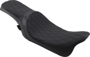 Drag Specialties Predator 2-up Seat - For Harley Davidson