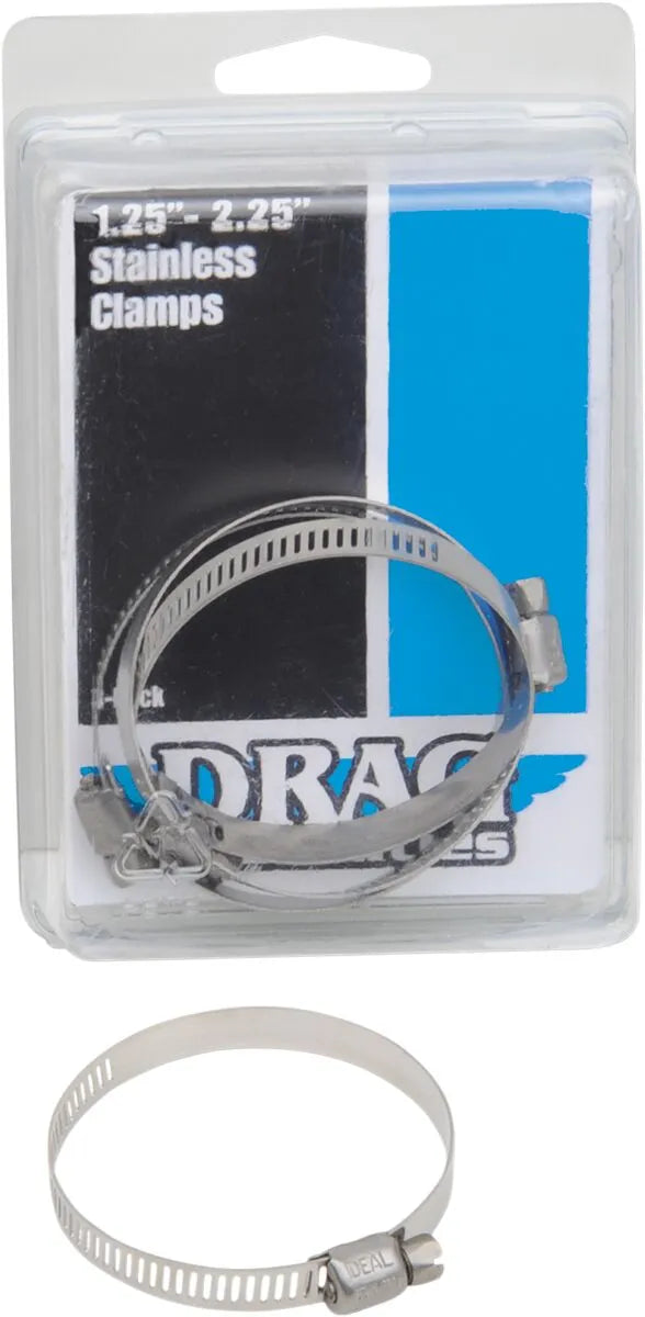 Drag Specialties Obejma Ślimakowa Wydechu Do 1-1/4" Do 2-1/4"