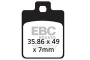 Ebc Sfac Carbon Series Skuterowe Klocki Hamulcowe
