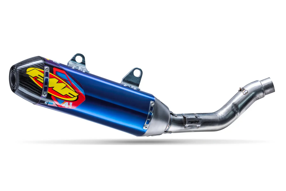 FMF Factory 4.1 RCT Slip-On Muffler Anodized Titanium for Suzuki
